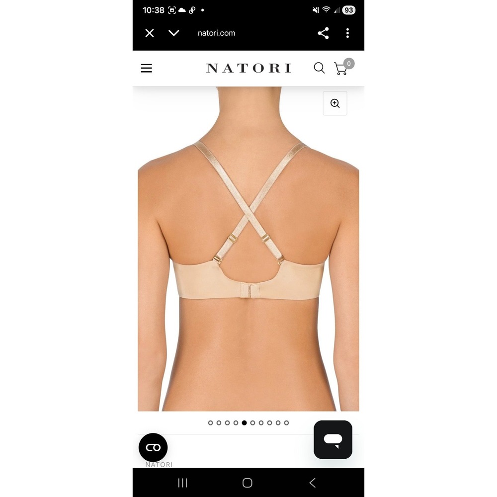Natori Conform Full Fit Contour Bra 731165 Mocha NWT Size 34H - Picture 3 of 15